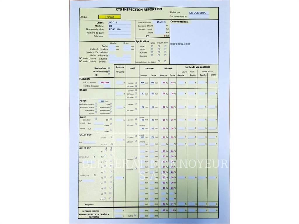 CAT D5 بلدوزرات مجنزرة