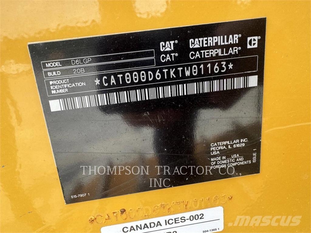 CAT D6VP بلدوزرات مجنزرة