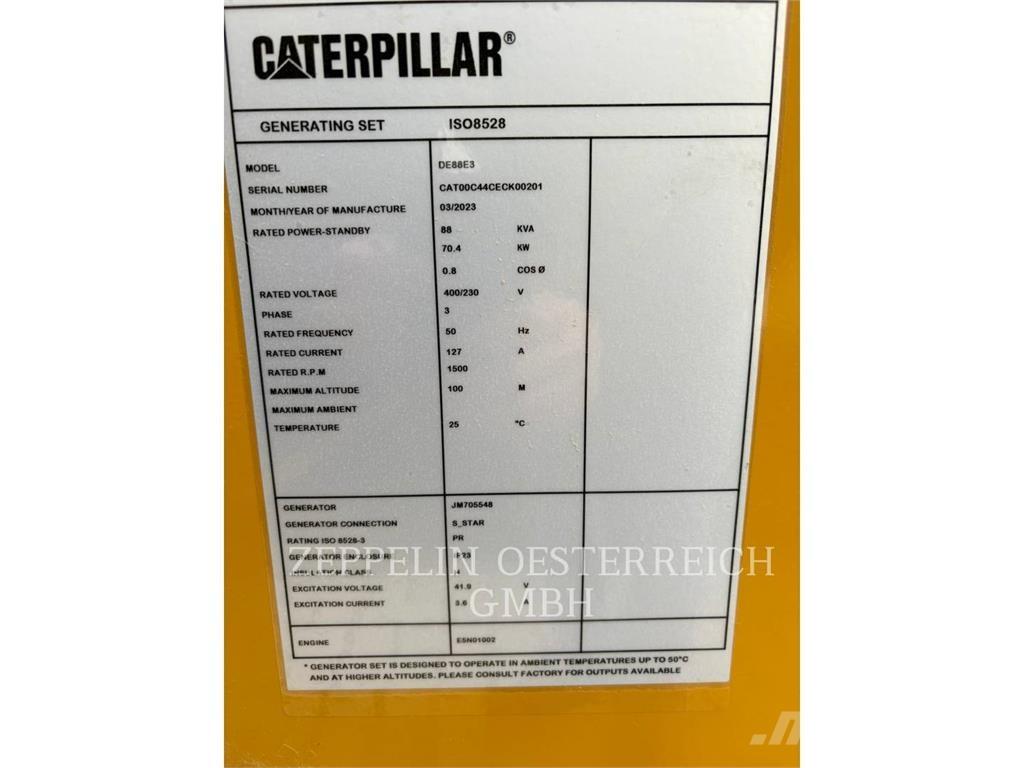 CAT DE88E3 محركات صناعية