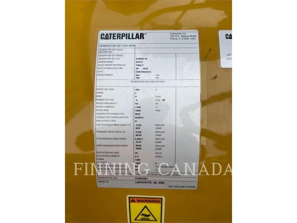 CAT G 3512 مولدات ديزل