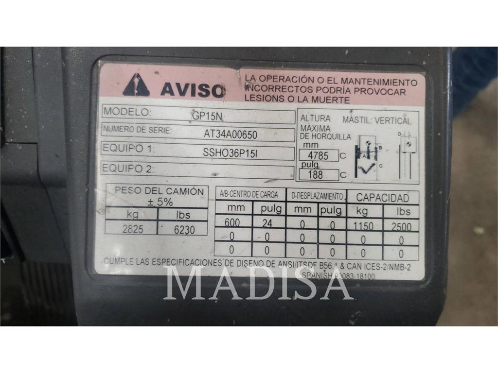 CAT GP15N5-LE شاحنات LPG