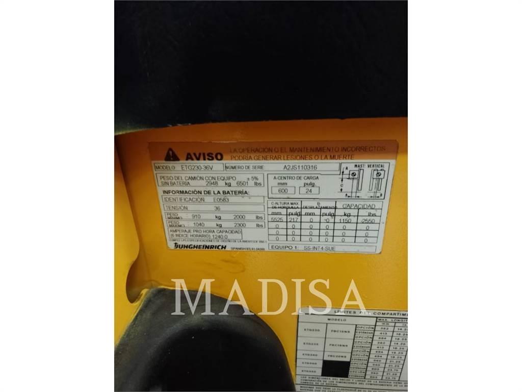 CAT LIFT TRUCKS ETG230 شاحنات ذات رافعات شوكية - أخرى