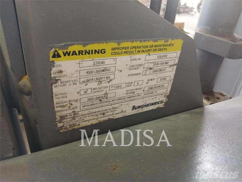 CAT LIFT TRUCKS ETR345A شاحنات ذات رافعات شوكية - أخرى