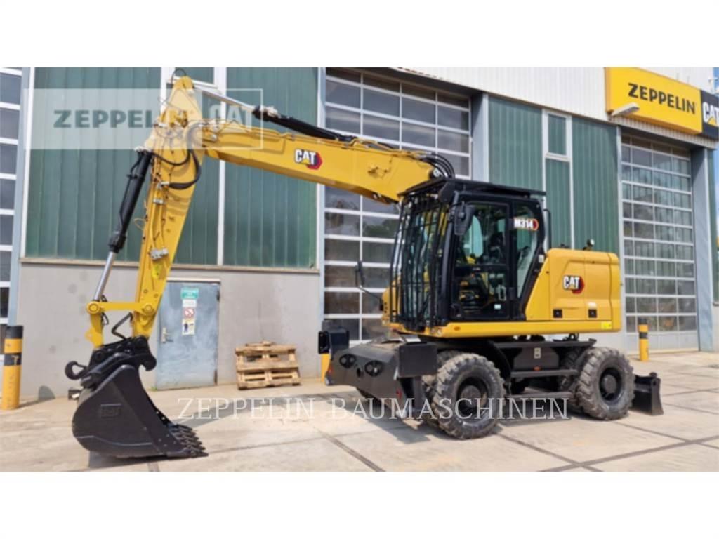 CAT M314-07A حفارات بعجل