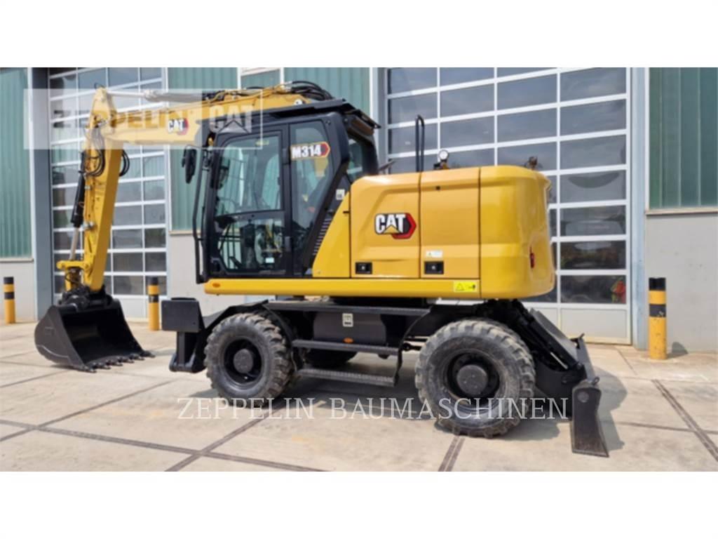 CAT M314-07A حفارات بعجل
