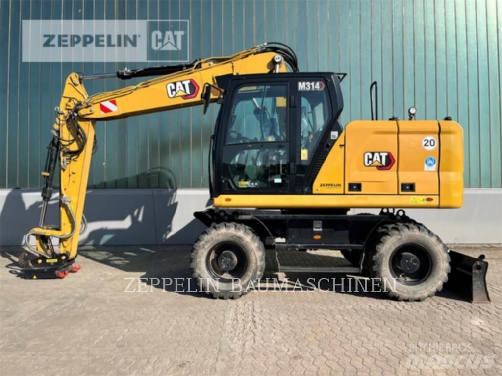 CAT M314-07A حفارات بعجل