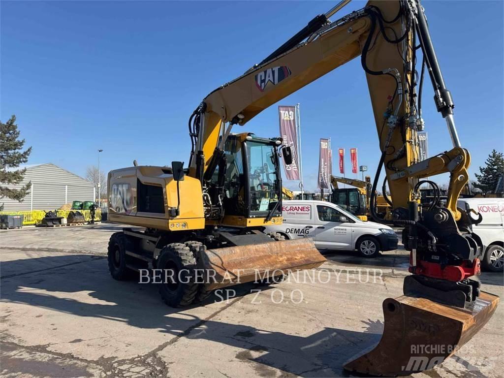 CAT M314F حفارات بعجل