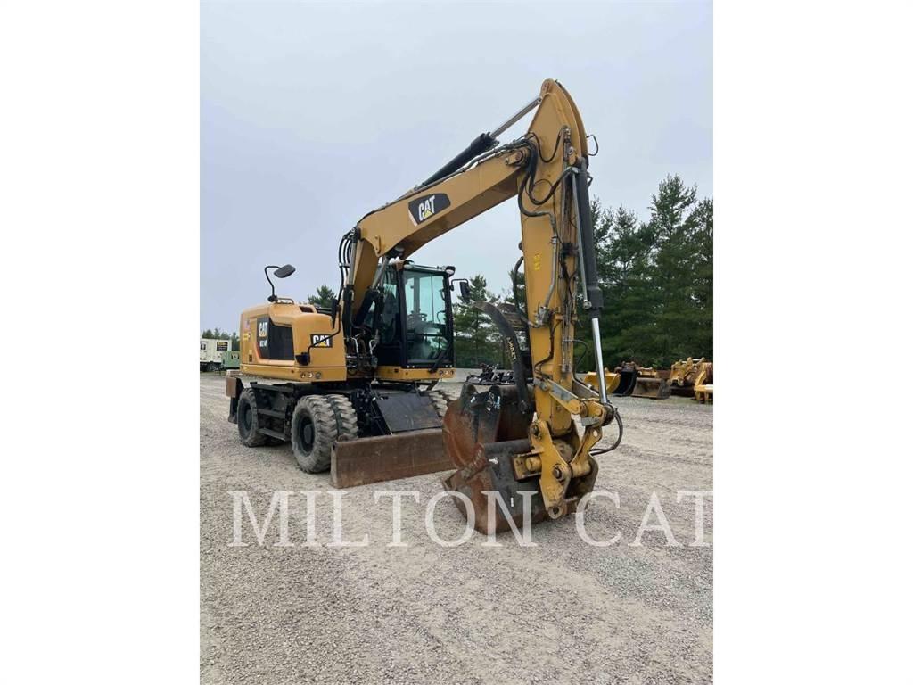 CAT M314F حفارات بعجل