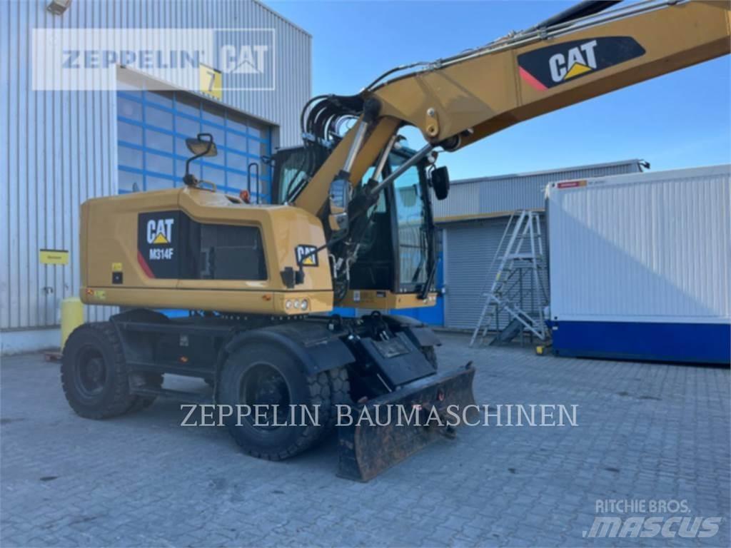 CAT M314F حفارات بعجل