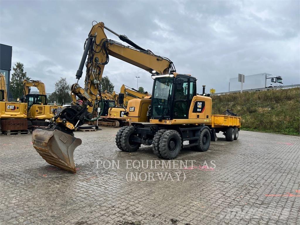 CAT M314F حفارات بعجل