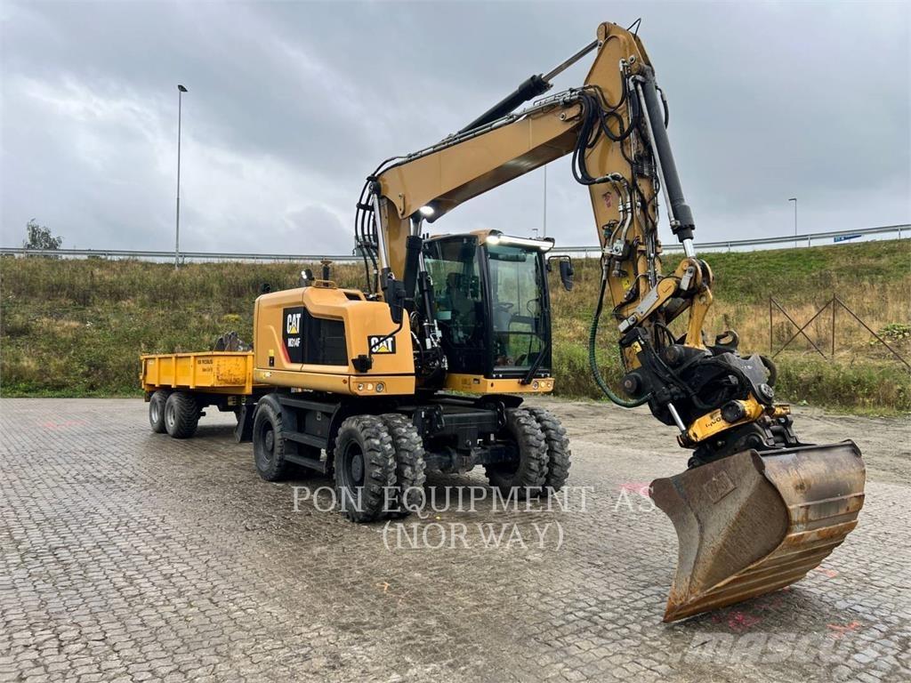 CAT M314F حفارات بعجل