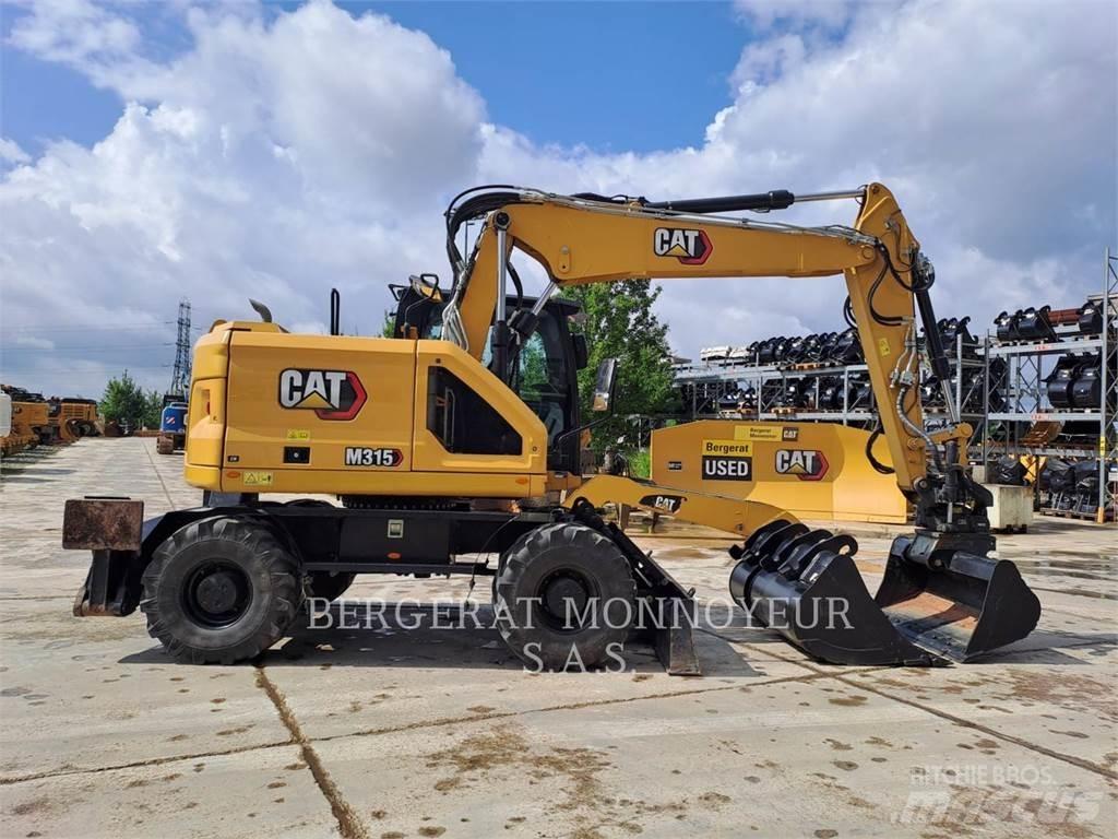 CAT M315 حفارات بعجل