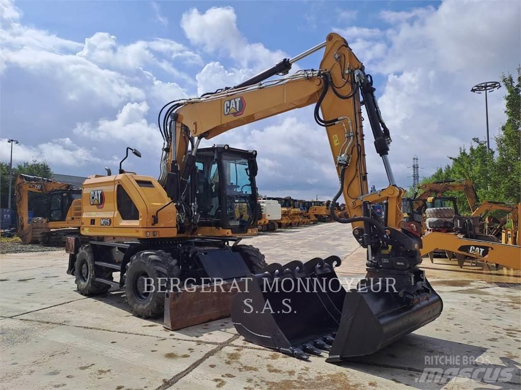 CAT M315 حفارات بعجل