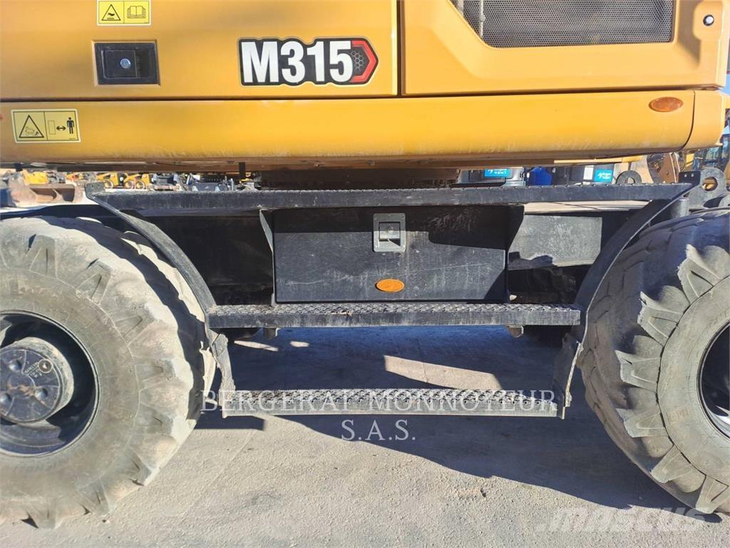 CAT M315 حفارات بعجل
