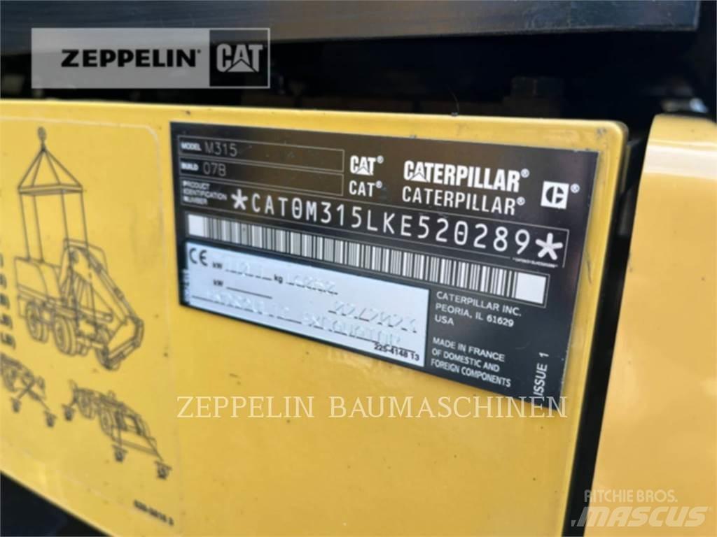 CAT M315-07A حفارات بعجل