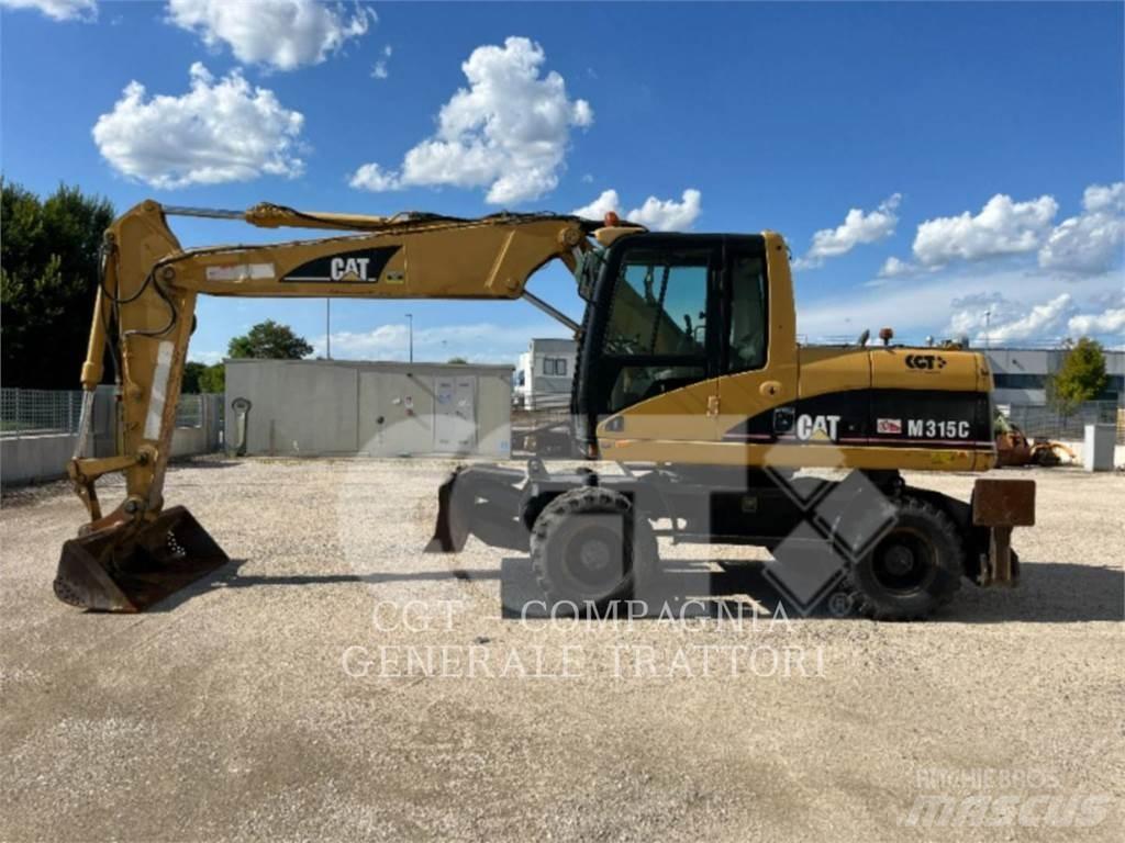 CAT M315C حفارات بعجل