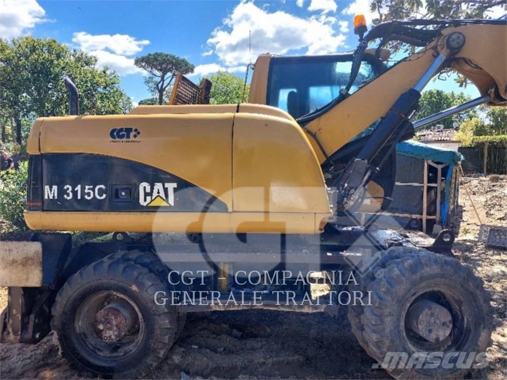 CAT M315C حفارات بعجل