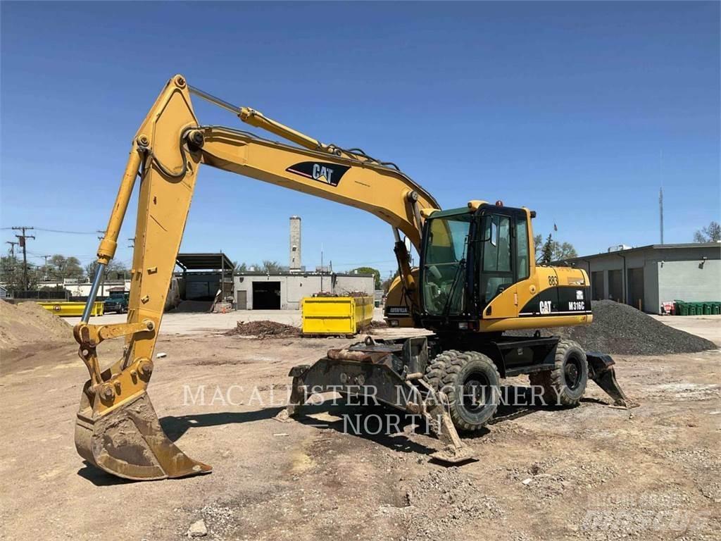 CAT M316C H حفارات بعجل
