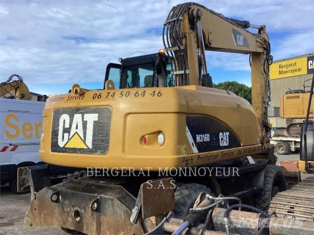 CAT M316D حفارات بعجل