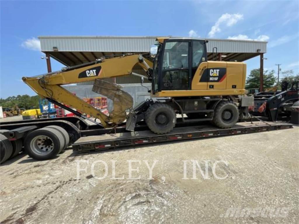 CAT M316F حفارات بعجل