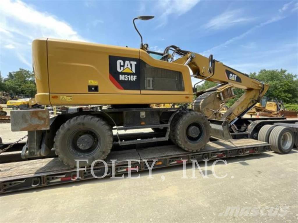 CAT M316F حفارات بعجل