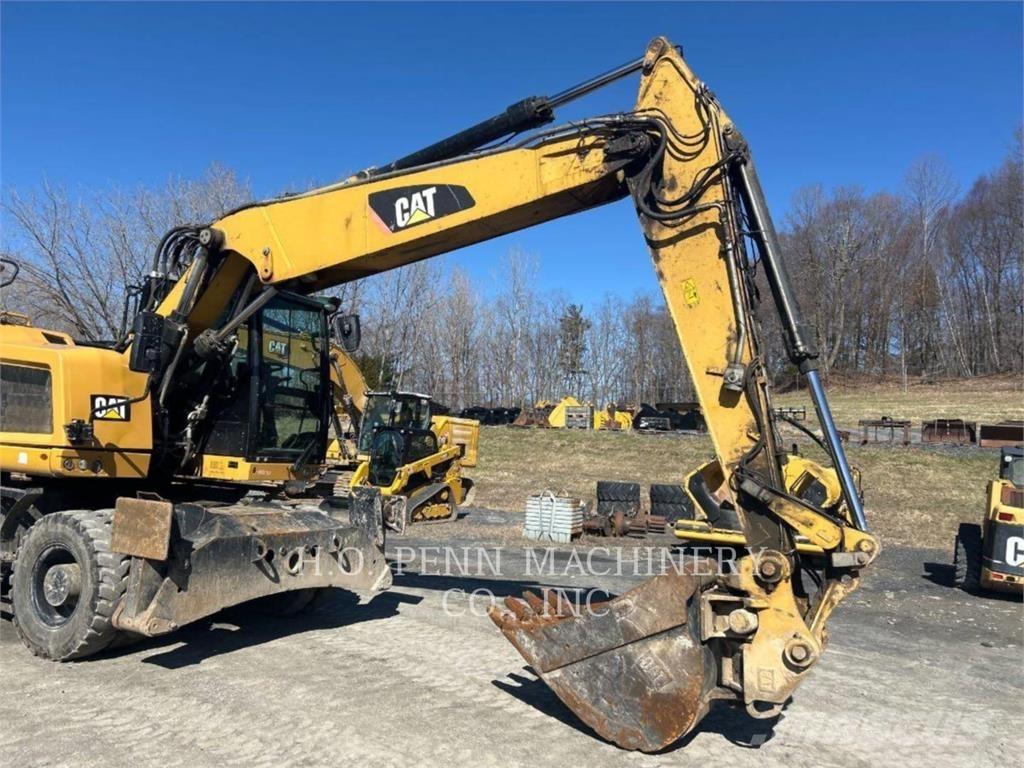 CAT M316F حفارات بعجل