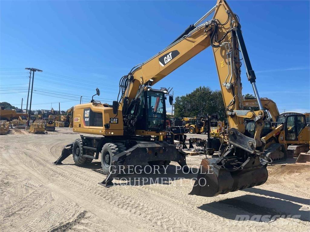 CAT M316F حفارات بعجل