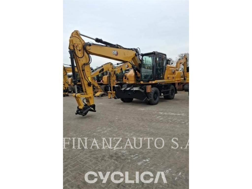 CAT M318 حفارات بعجل