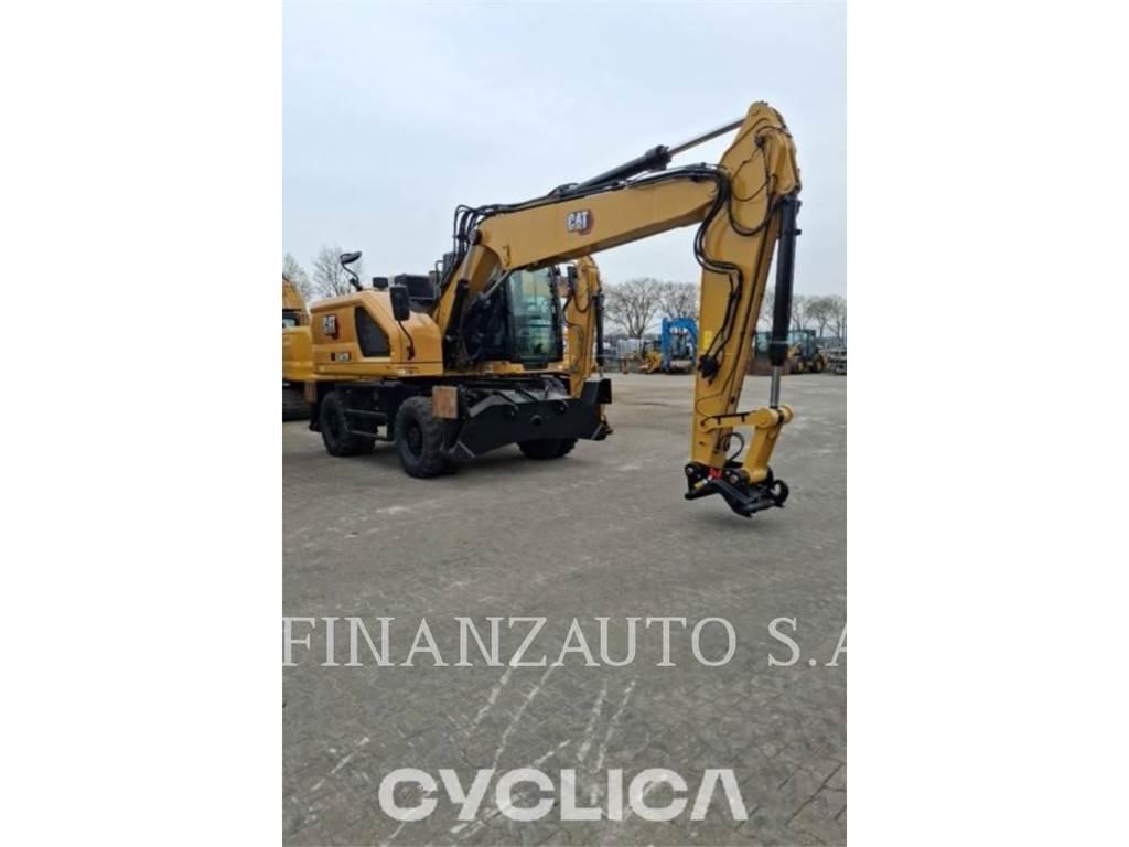 CAT M318 حفارات بعجل