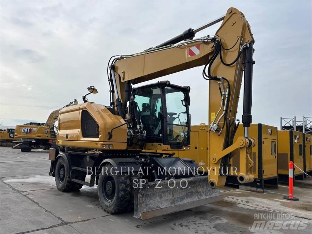 CAT M318 حفارات بعجل
