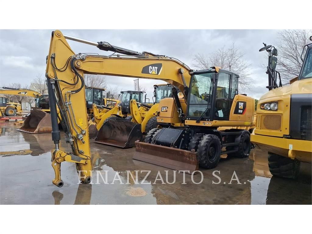 CAT M318F حفارات بعجل