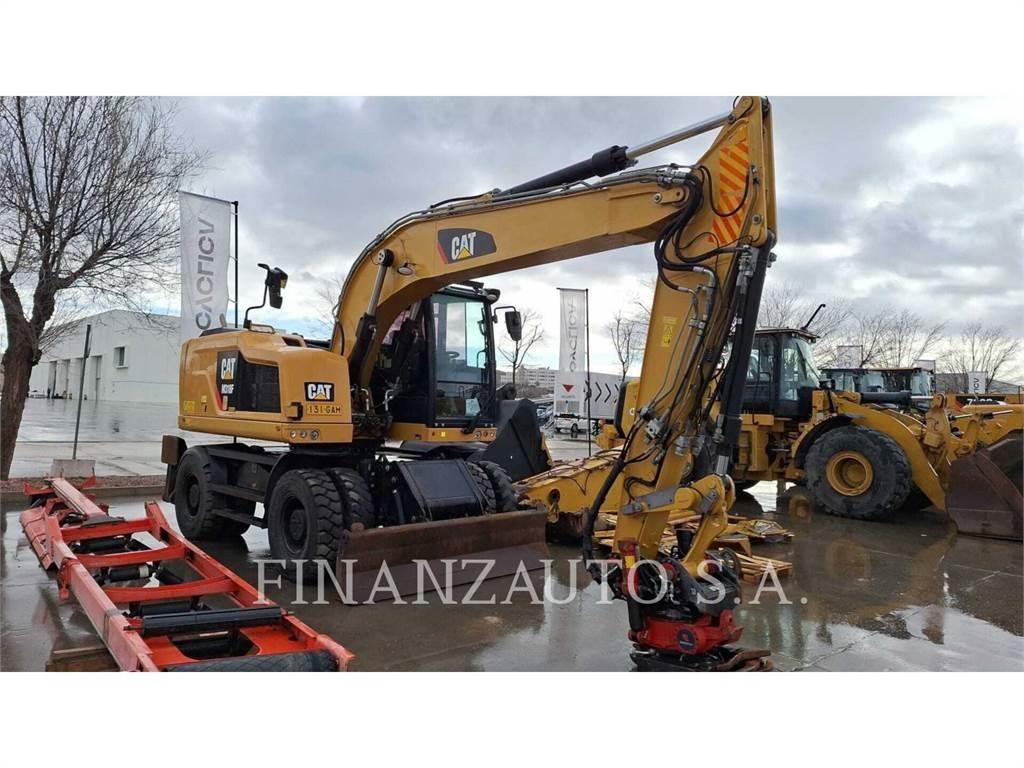 CAT M318F حفارات بعجل