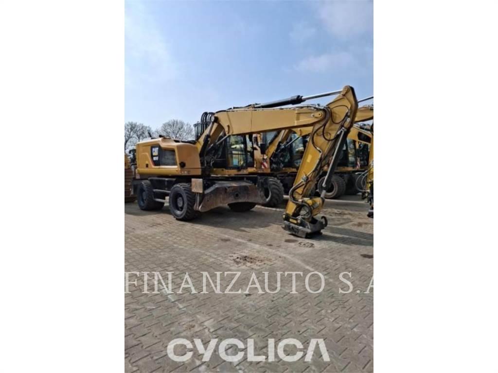 CAT M318F حفارات بعجل