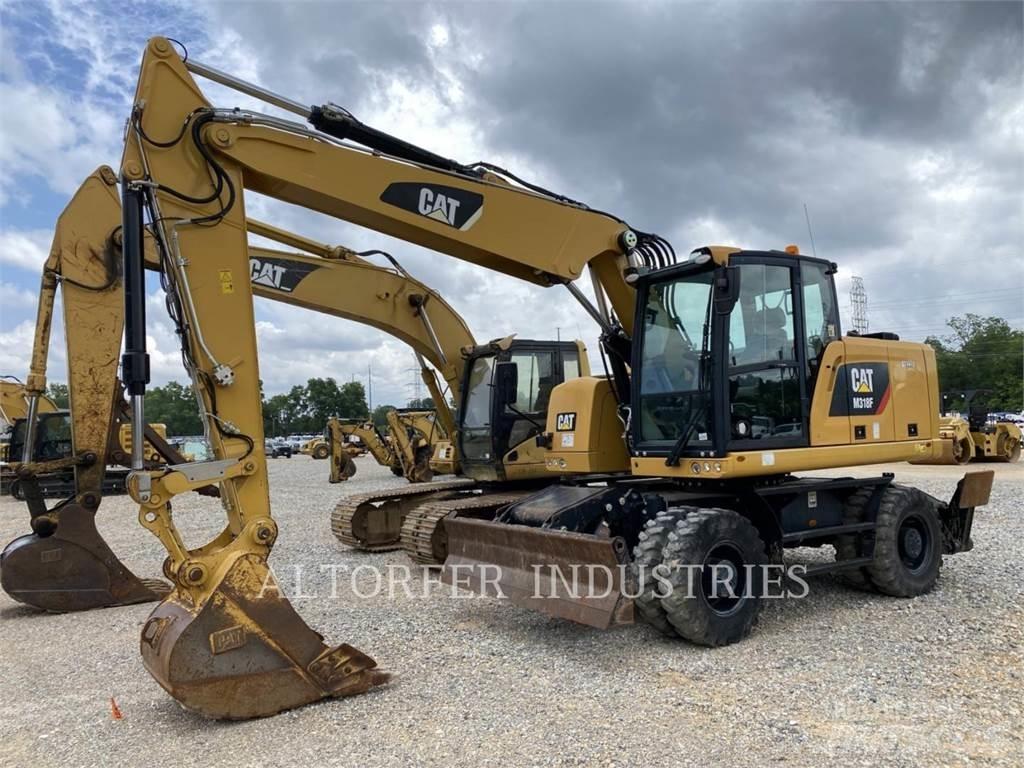 CAT M318F حفارات زحافة