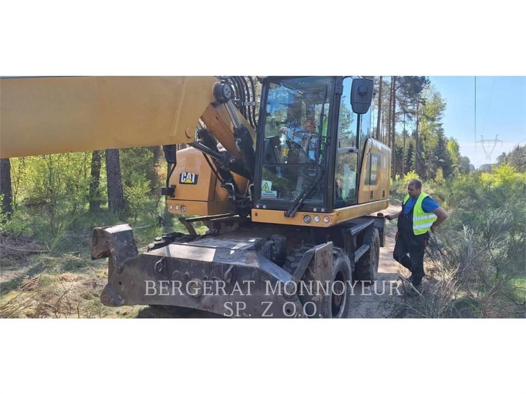 CAT M318F حفارات بعجل