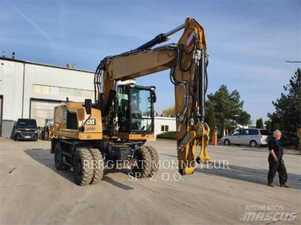 CAT M318F حفارات بعجل