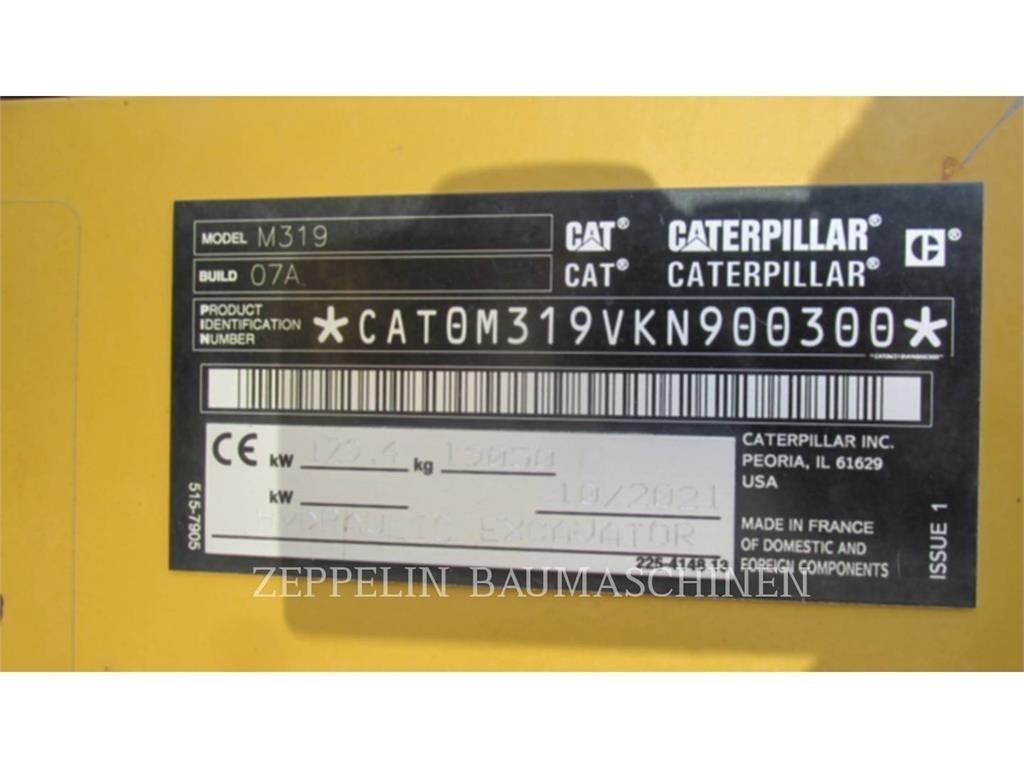 CAT M319-07A حفارات بعجل