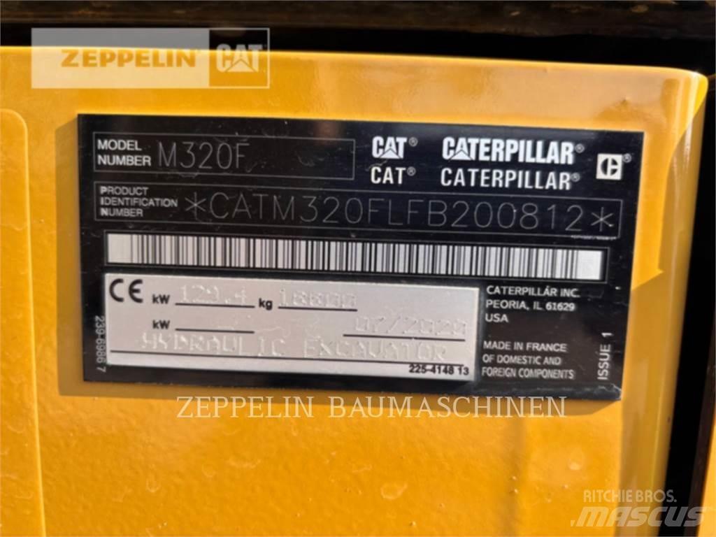 CAT M320F حفارات بعجل