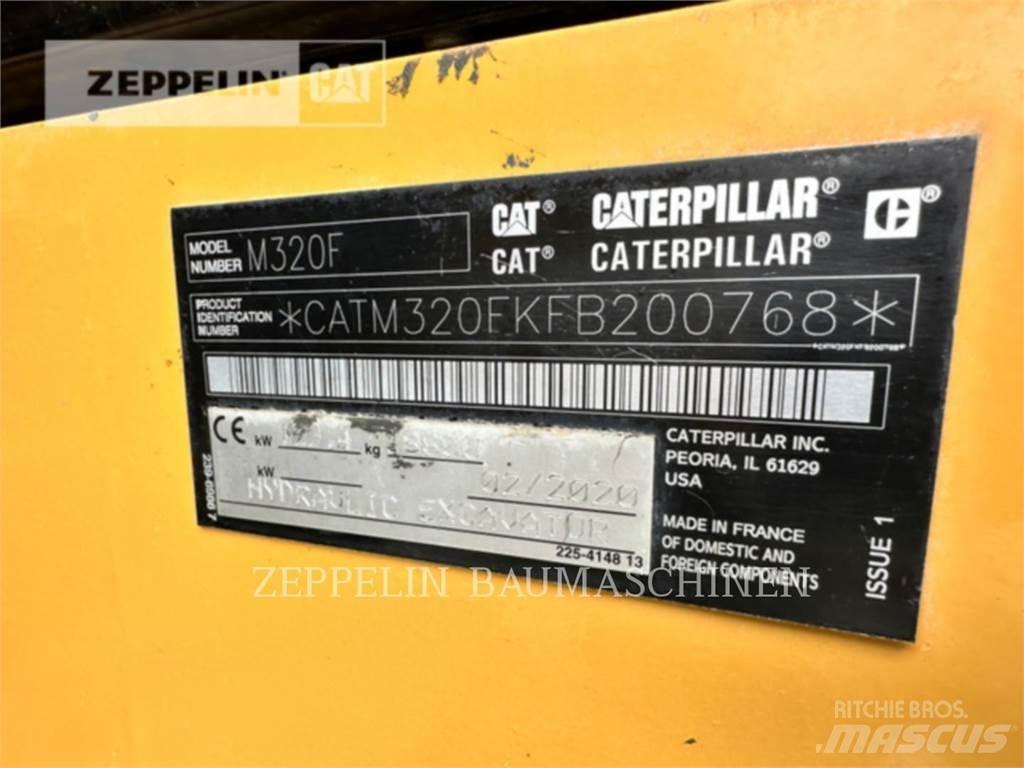 CAT M320F حفارات بعجل