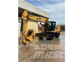 CAT M322F حفارات بعجل