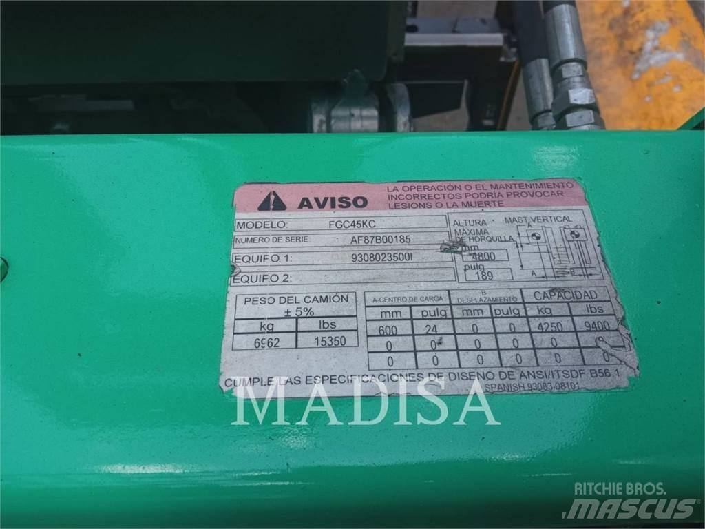 CAT MITSUBISHI FGC45K شاحنات ذات رافعات شوكية - أخرى