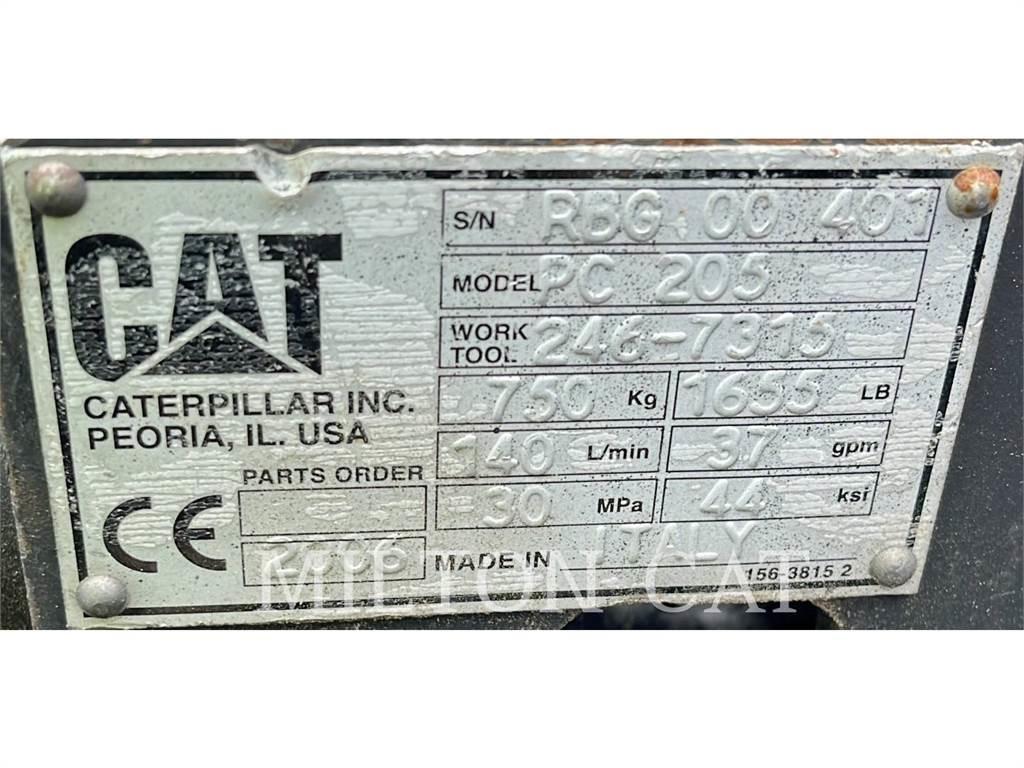 CAT PC205 COLD PLANER مقاشط
