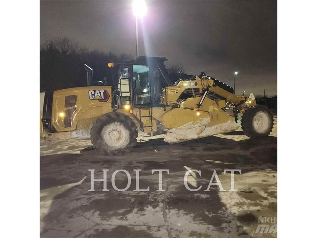 CAT RM400 CAB معدات إعادة تدوير الأسفلت