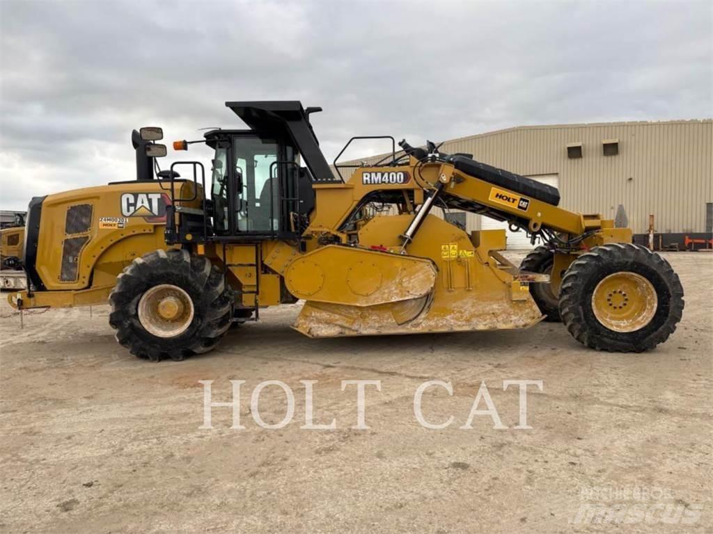 CAT RM400 CAB معدات إعادة تدوير الأسفلت