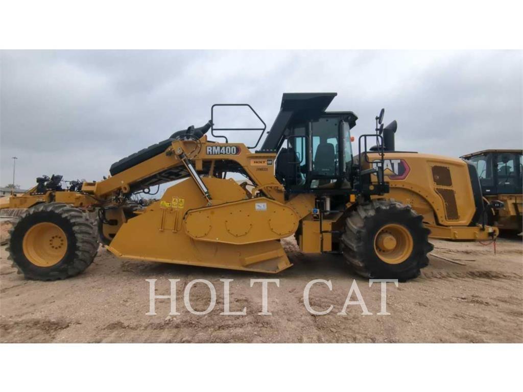 CAT RM400 CAB معدات إعادة تدوير الأسفلت