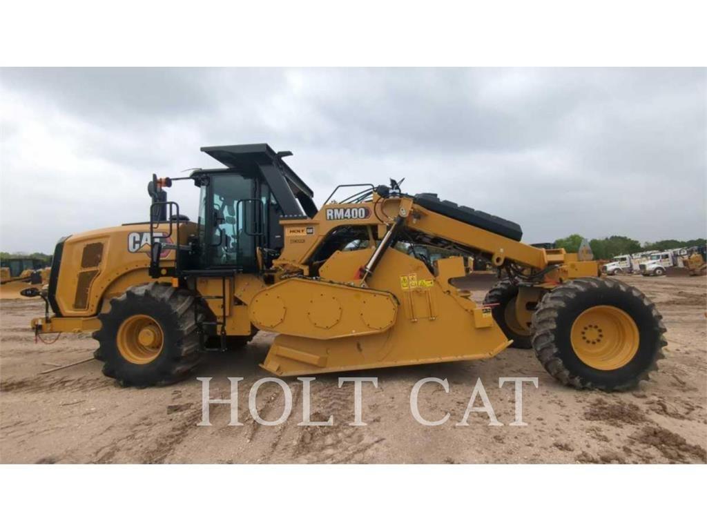 CAT RM400 CAB معدات إعادة تدوير الأسفلت