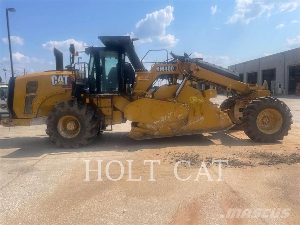 CAT RM400 CAB معدات إعادة تدوير الأسفلت