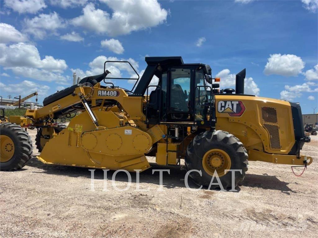 CAT RM400 CAB معدات إعادة تدوير الأسفلت