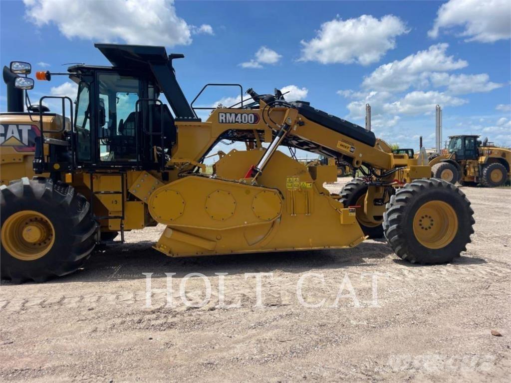 CAT RM400 CAB معدات إعادة تدوير الأسفلت
