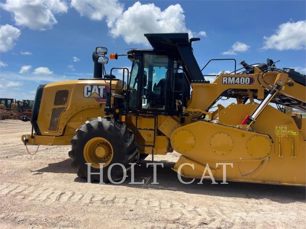 CAT RM400 CAB معدات إعادة تدوير الأسفلت